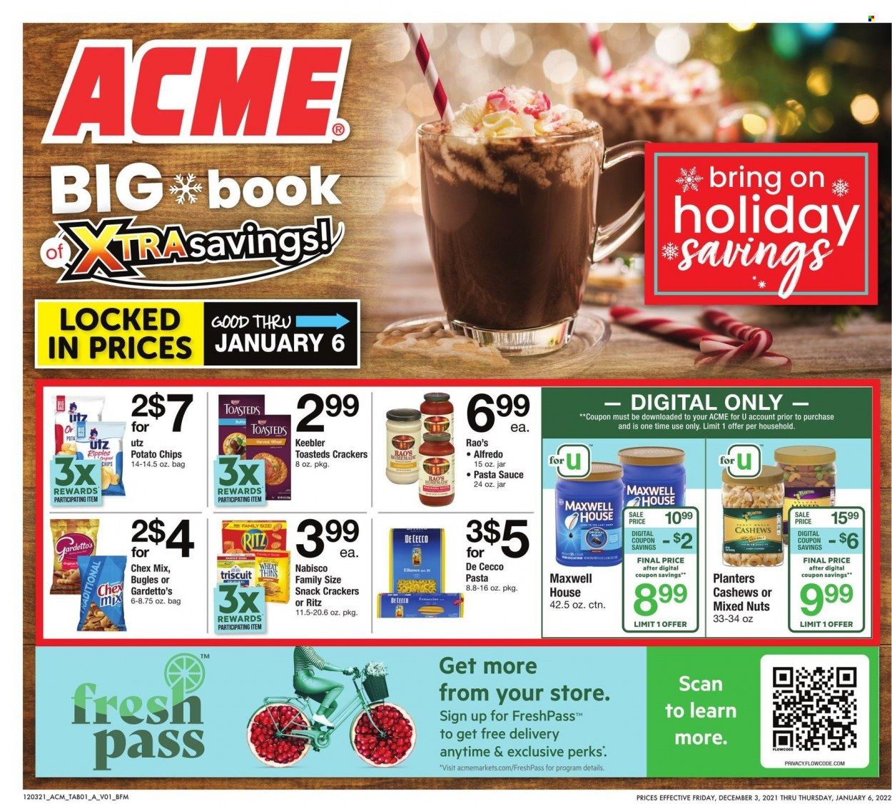 ACME (DE, NJ, NY, PA) Weekly Ad Flyer December 3 to December 10