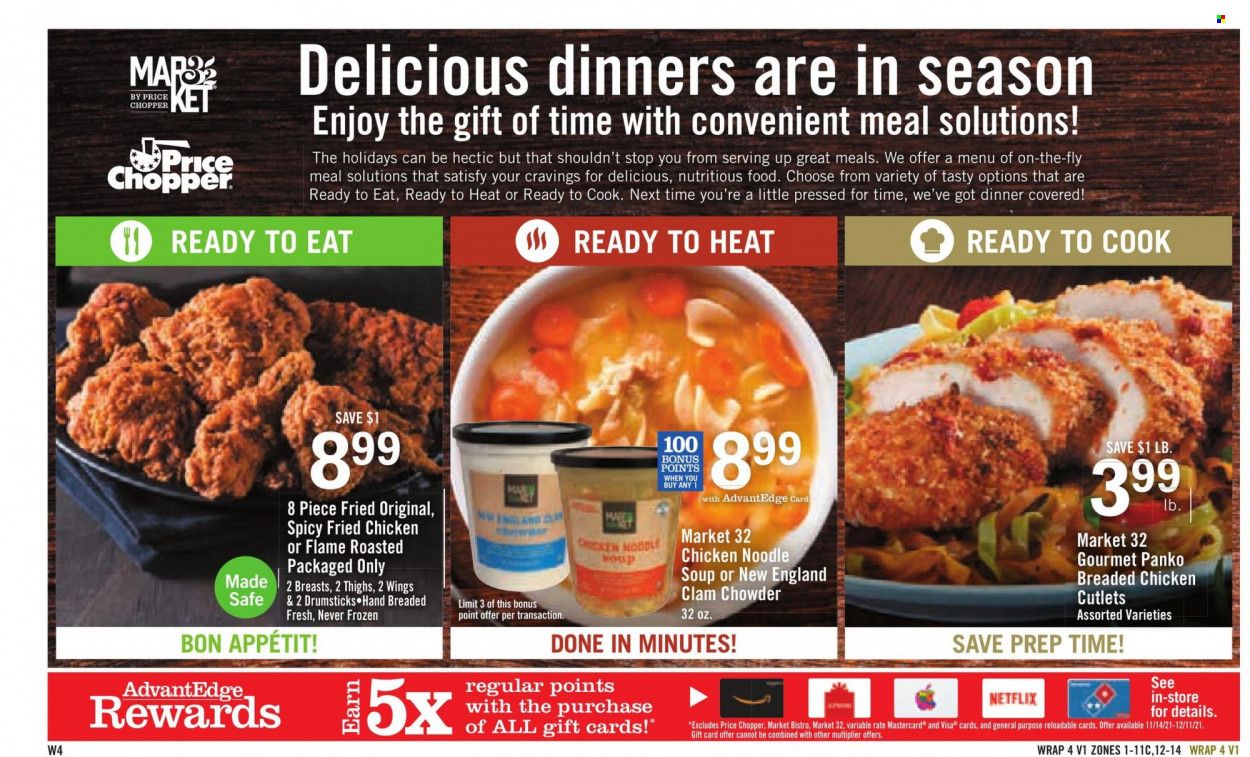 Price Chopper (CT, MA, NY, PA, VT) Weekly Ad Flyer December 4 to December 11