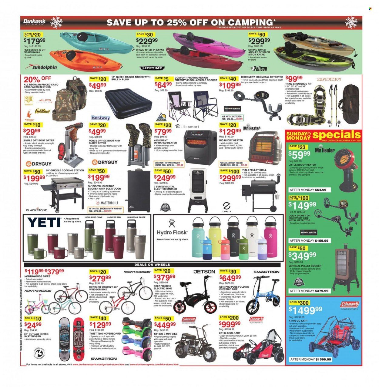 Dunham's Sports (TN) Weekly Ad Flyer December 4 to December 11
