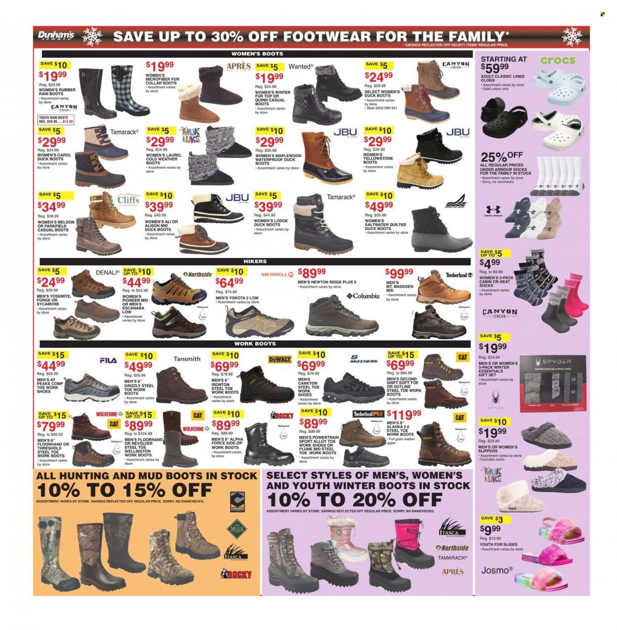 Dunham's Sports (TN) Weekly Ad Flyer December 4 to December 11