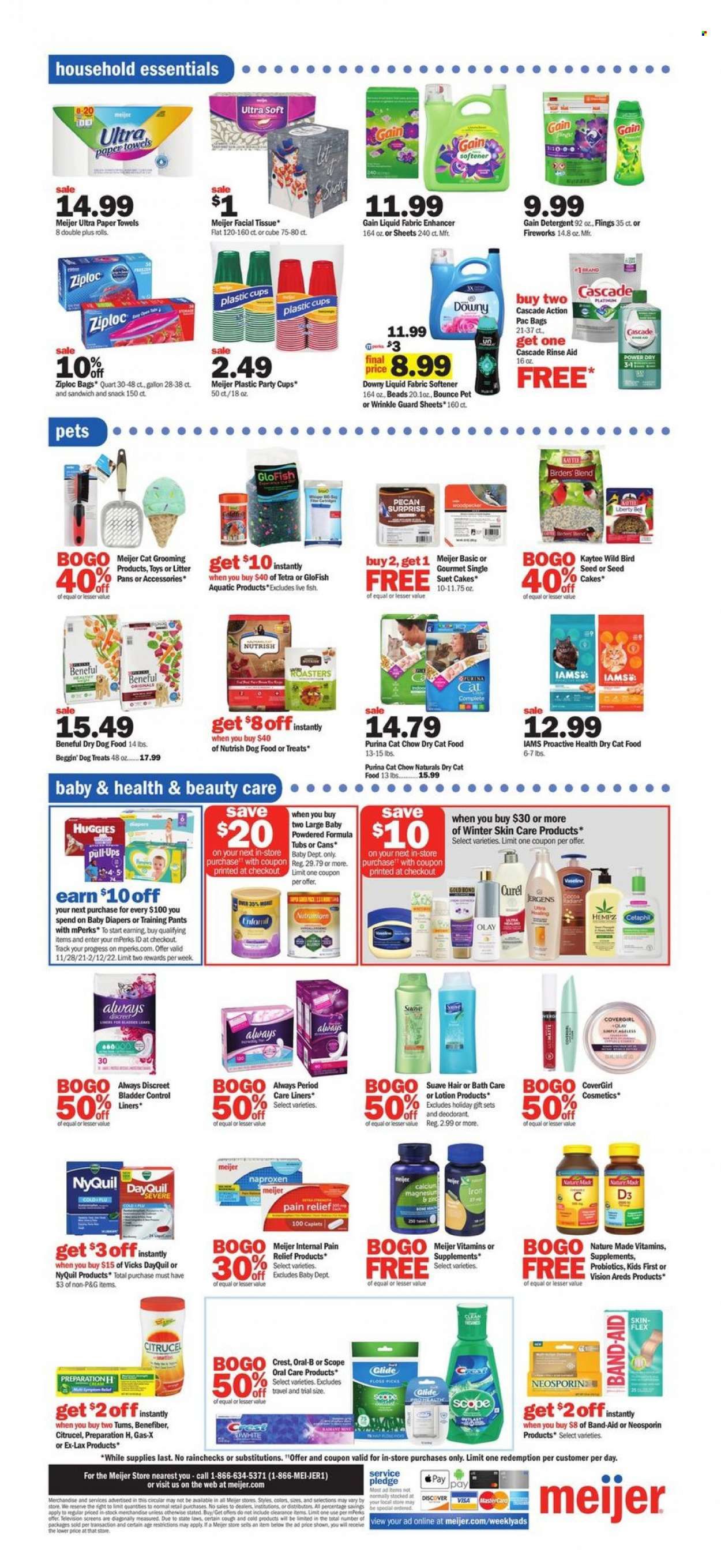 Meijer (MI) Weekly Ad Flyer December 5 to December 12