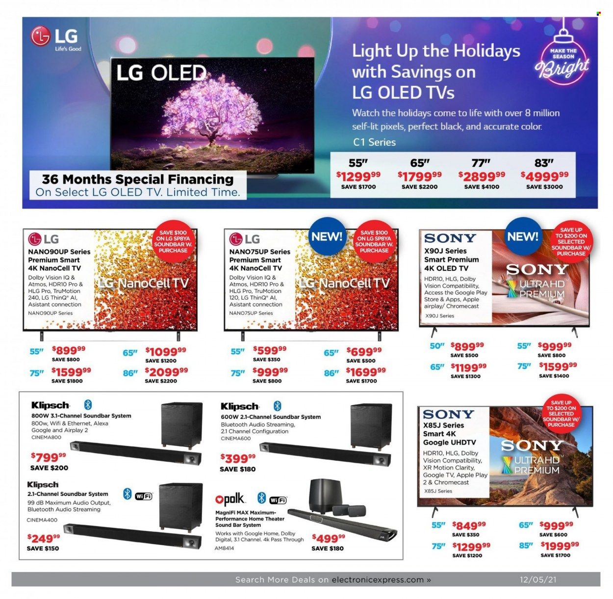 Electronic Express (AL, TN) Weekly Ad Flyer December 5 to December 12