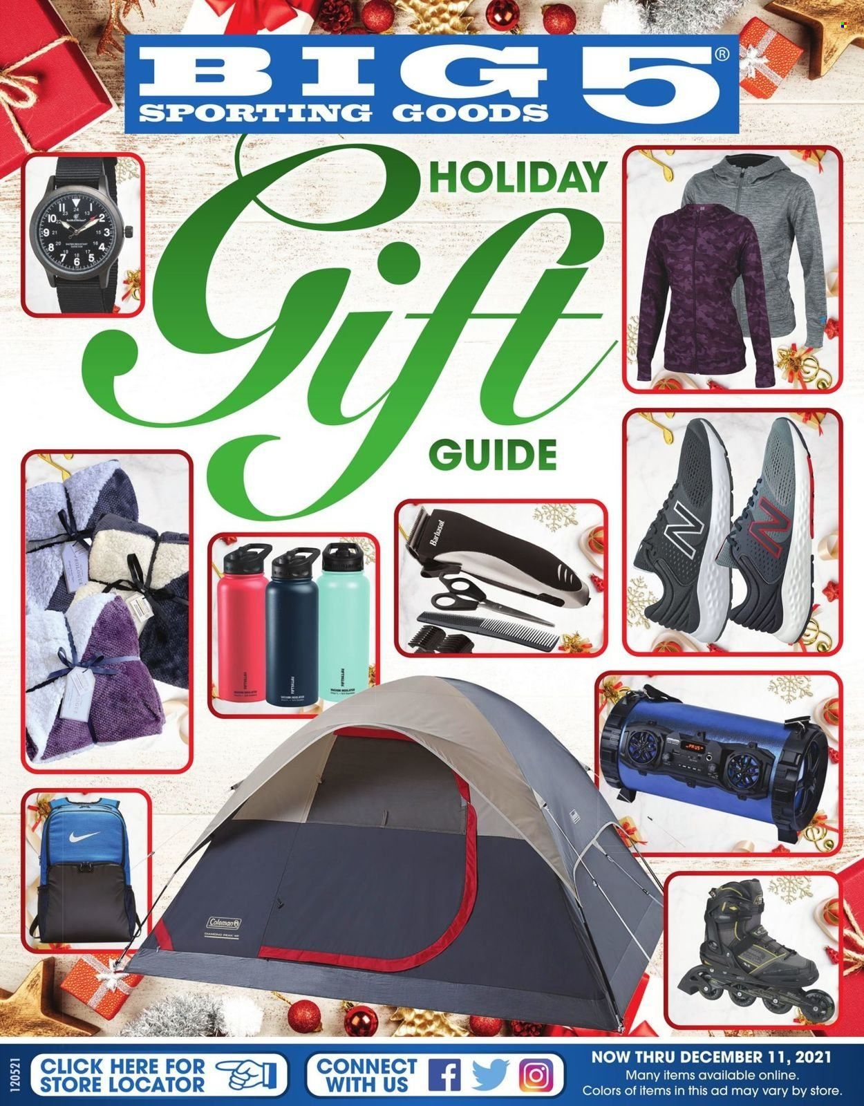 Big 5 (AZ, CA, CO, ID, NM, OR, UT, WA) Weekly Ad Flyer December 5 to December 12