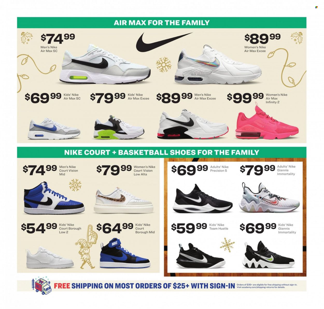 Academy Sports (AL, AR, GA, LA, MO, NC, SC, TN, TX) Weekly Ad Flyer December 5 to December 12
