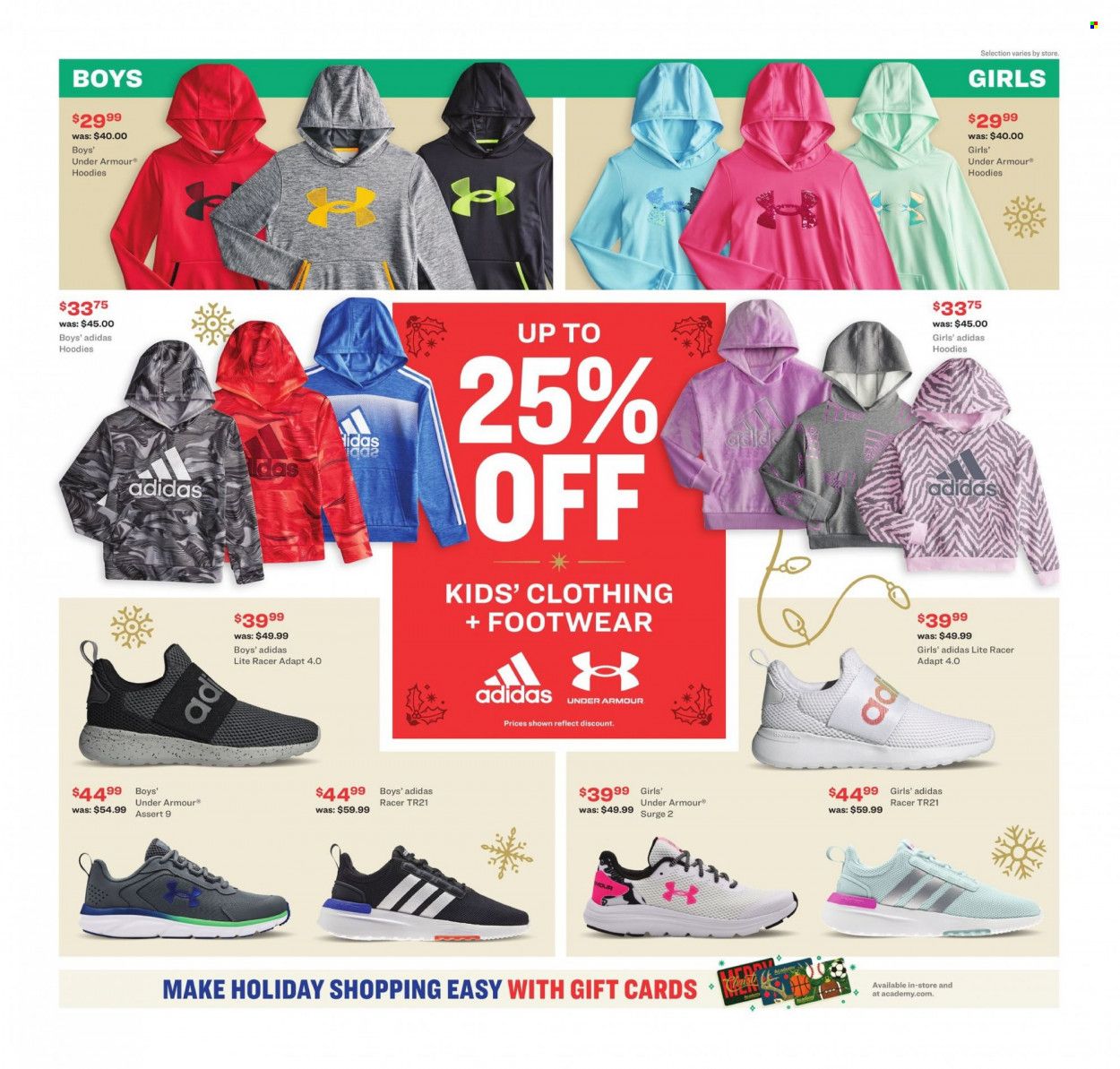 Academy Sports (AL, AR, GA, LA, MO, NC, SC, TN, TX) Weekly Ad Flyer December 5 to December 12