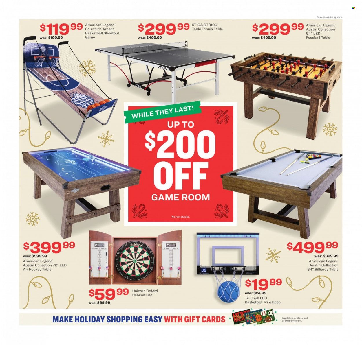 Academy Sports (AL, AR, GA, LA, MO, NC, SC, TN, TX) Weekly Ad Flyer December 5 to December 12