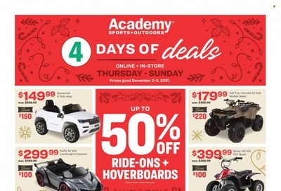 Academy Sports (AL, AR, GA, LA, MO, NC, SC, TN, TX) Weekly Ad Flyer December 5 to December 12
