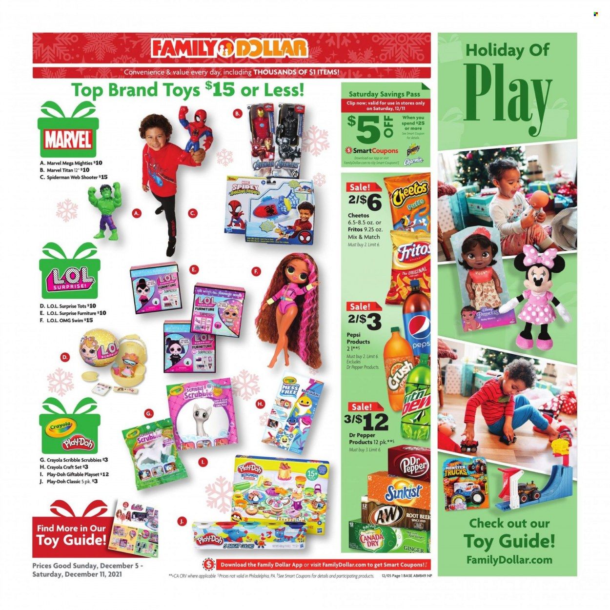Family Dollar Weekly Ad Flyer December 5 to December 12