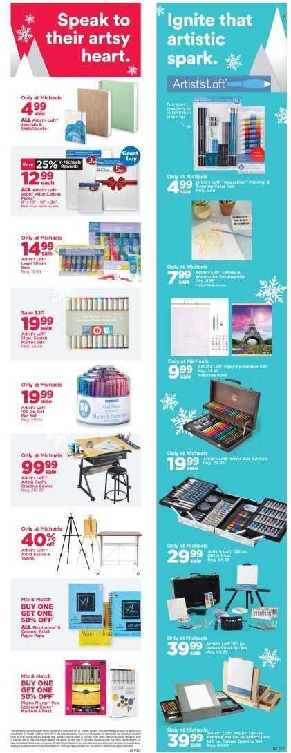 Michaels Weekly Ad Flyer December 5 to December 12