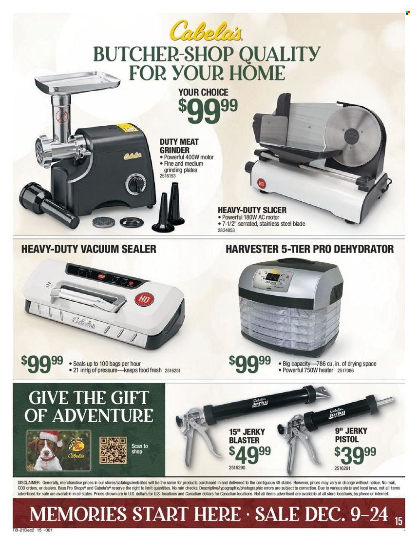Cabela's Weekly Ad Flyer December 7 to December 14