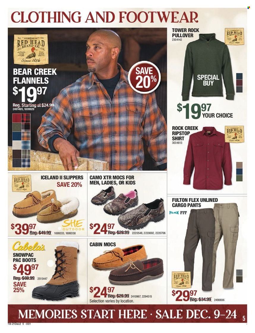 Cabela's Weekly Ad Flyer December 7 to December 14