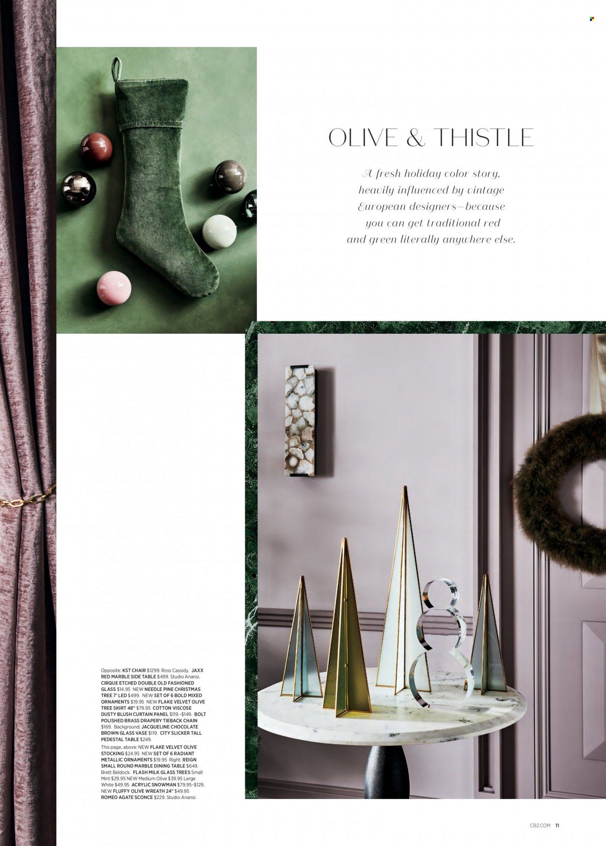 CB2 Weekly Ad Flyer December 7 to December 14