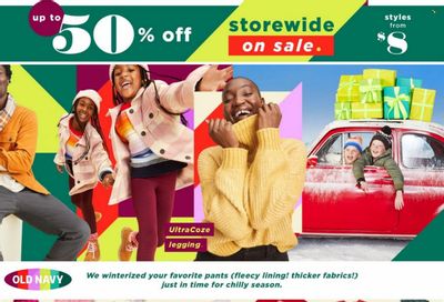 Old Navy Weekly Ad Flyer December 7 to December 14