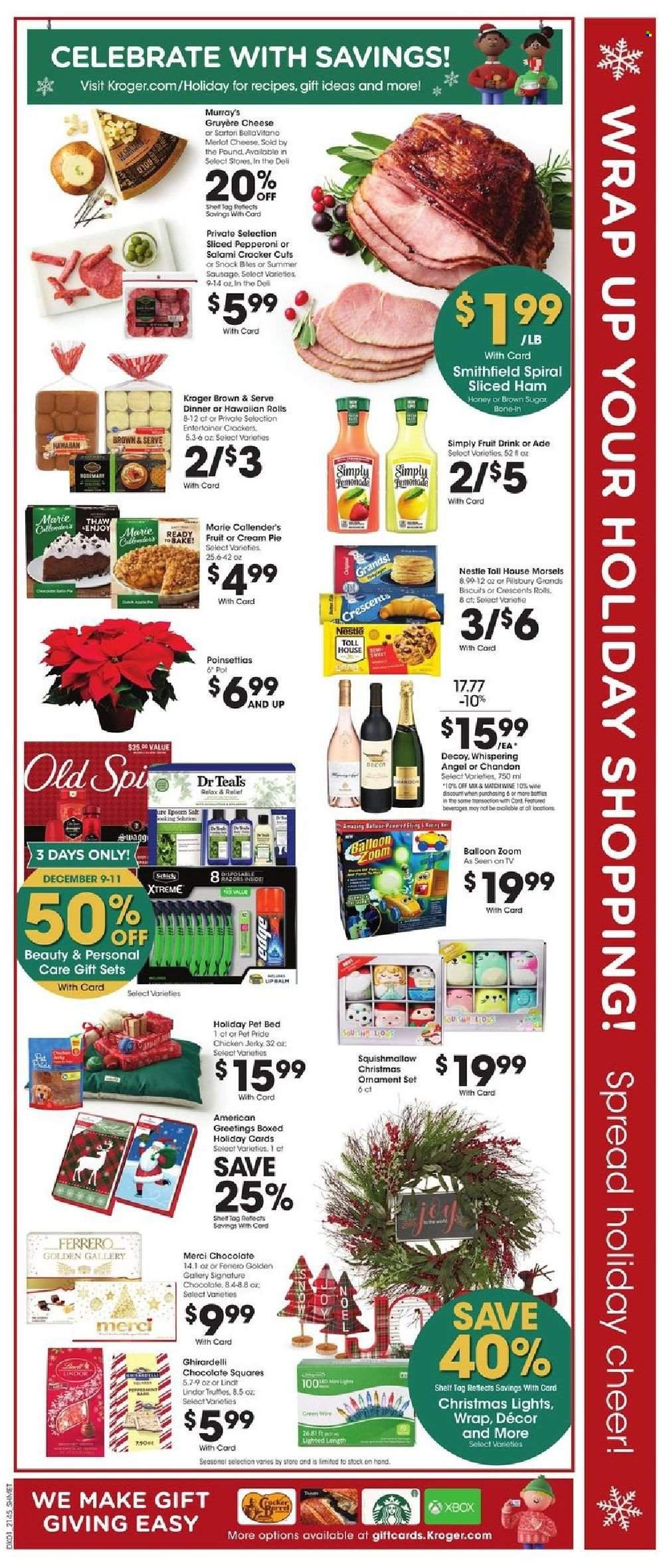 Kroger (GA, IL, LA, MI, OK, SC, TN, TX, VA) Weekly Ad Flyer December 7 to December 14