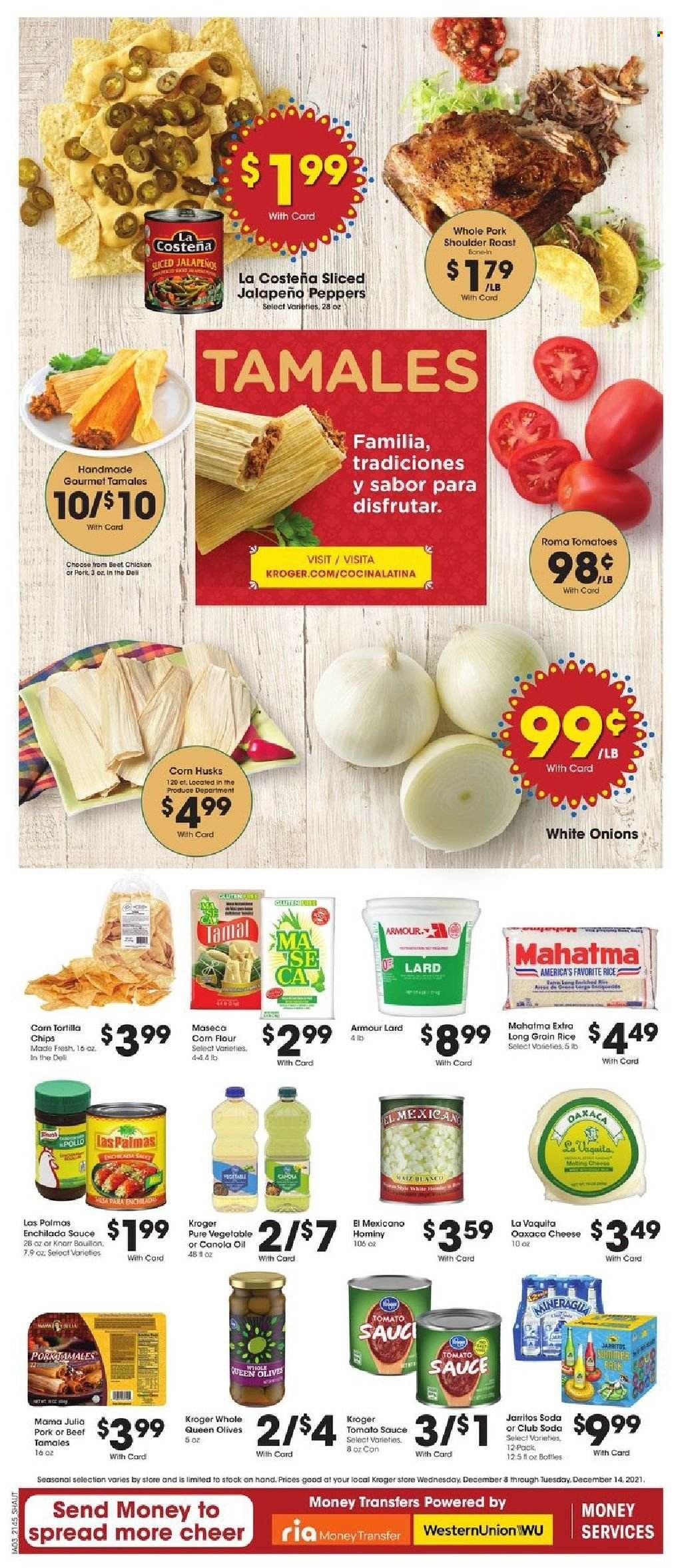 Kroger (GA, IL, LA, MI, OK, SC, TN, TX, VA) Weekly Ad Flyer December 7 to December 14