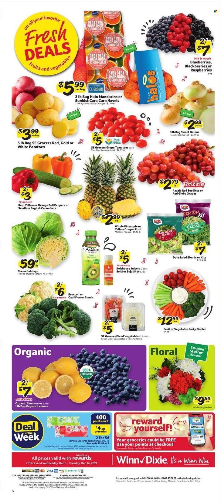 Winn Dixie (AL, FL, GA, LA) Weekly Ad Flyer December 7 to December 14