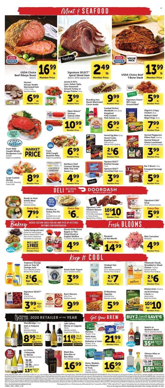 Safeway (AZ, CA, CO, HI, MD, NE, OR, VA, WA) Weekly Ad Flyer December 8 to December 15