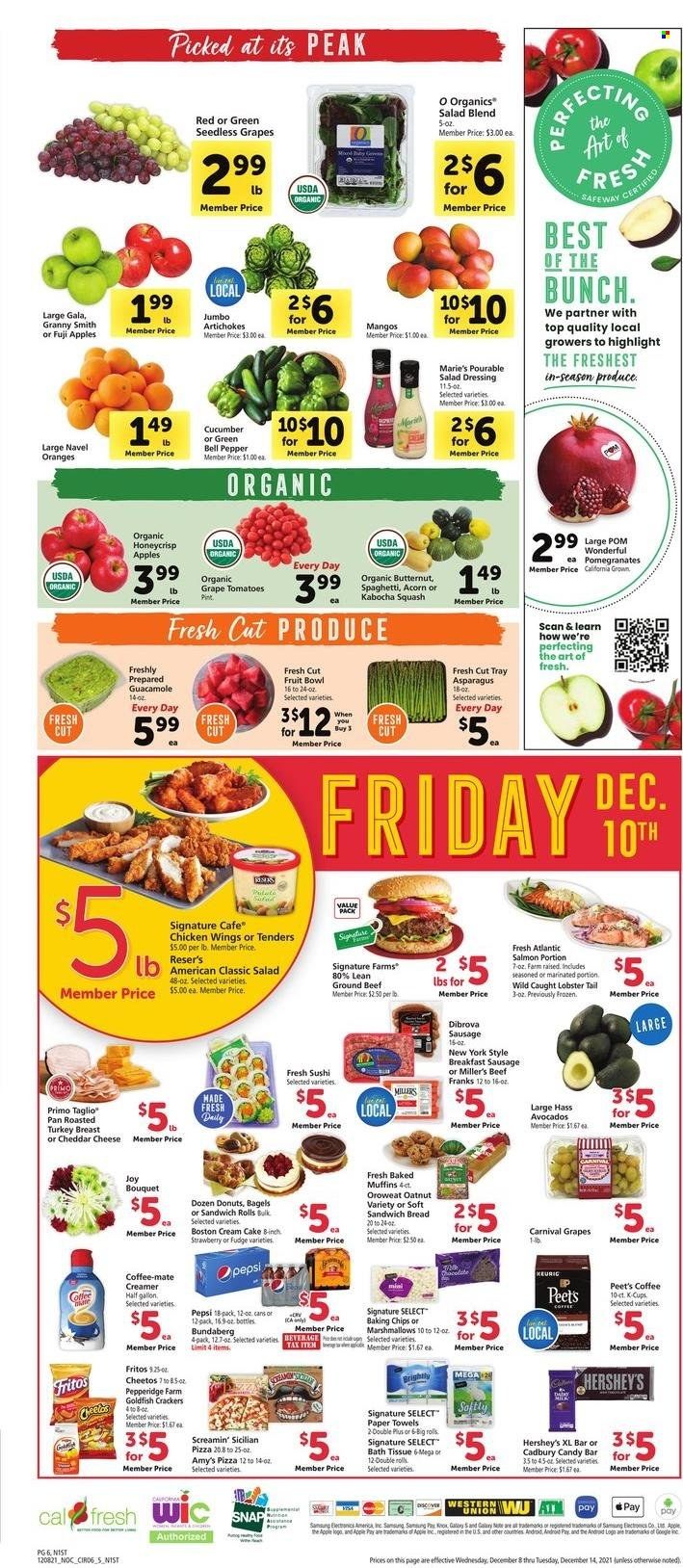 Safeway (AZ, CA, CO, HI, MD, NE, OR, VA, WA) Weekly Ad Flyer December 8 to December 15