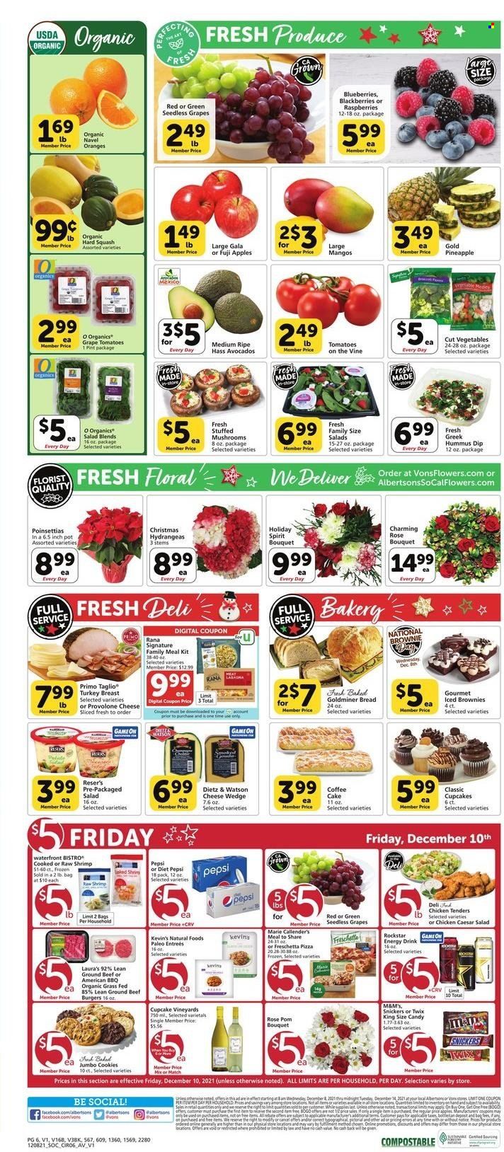 Albertsons (CA, ID, LA, MT, OR, TX, WA) Weekly Ad Flyer December 8 to December 15