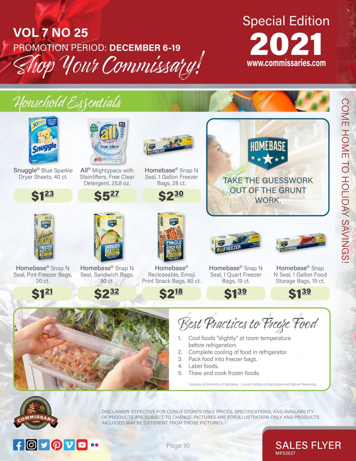 Commissary Weekly Ad Flyer December 8 to December 15