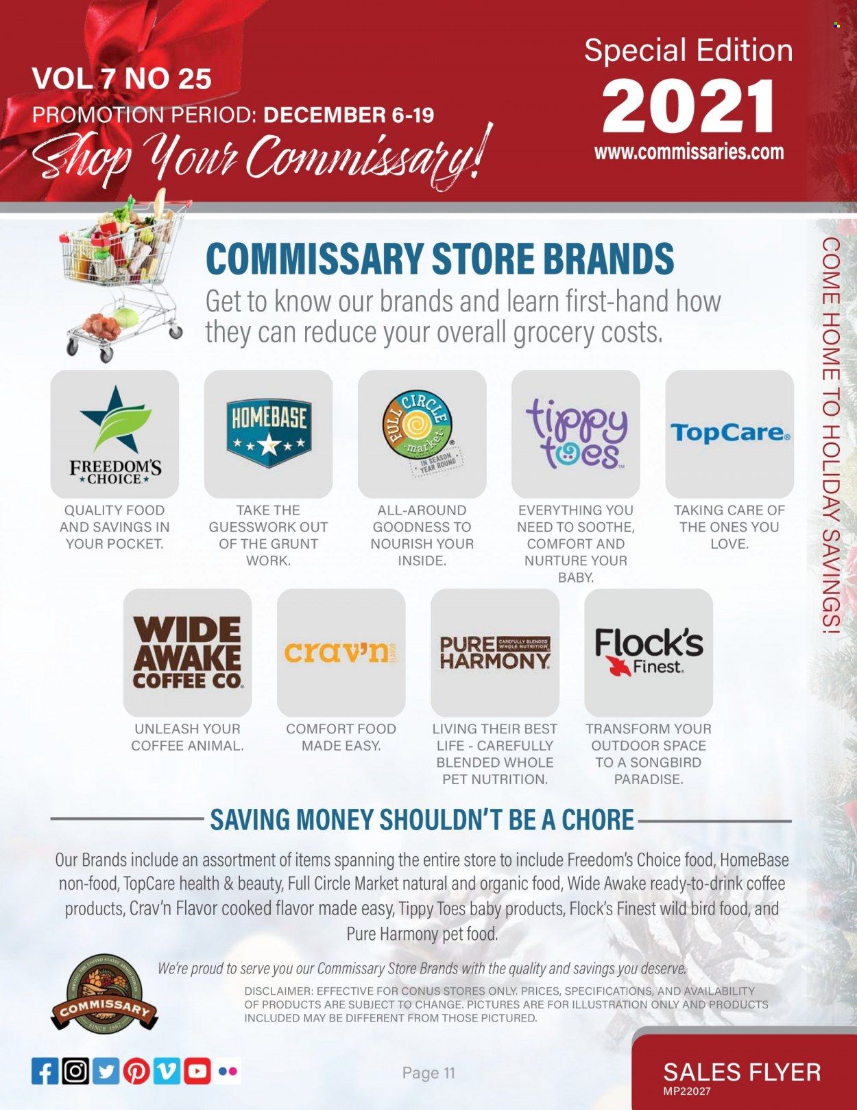 Commissary Weekly Ad Flyer December 8 to December 15