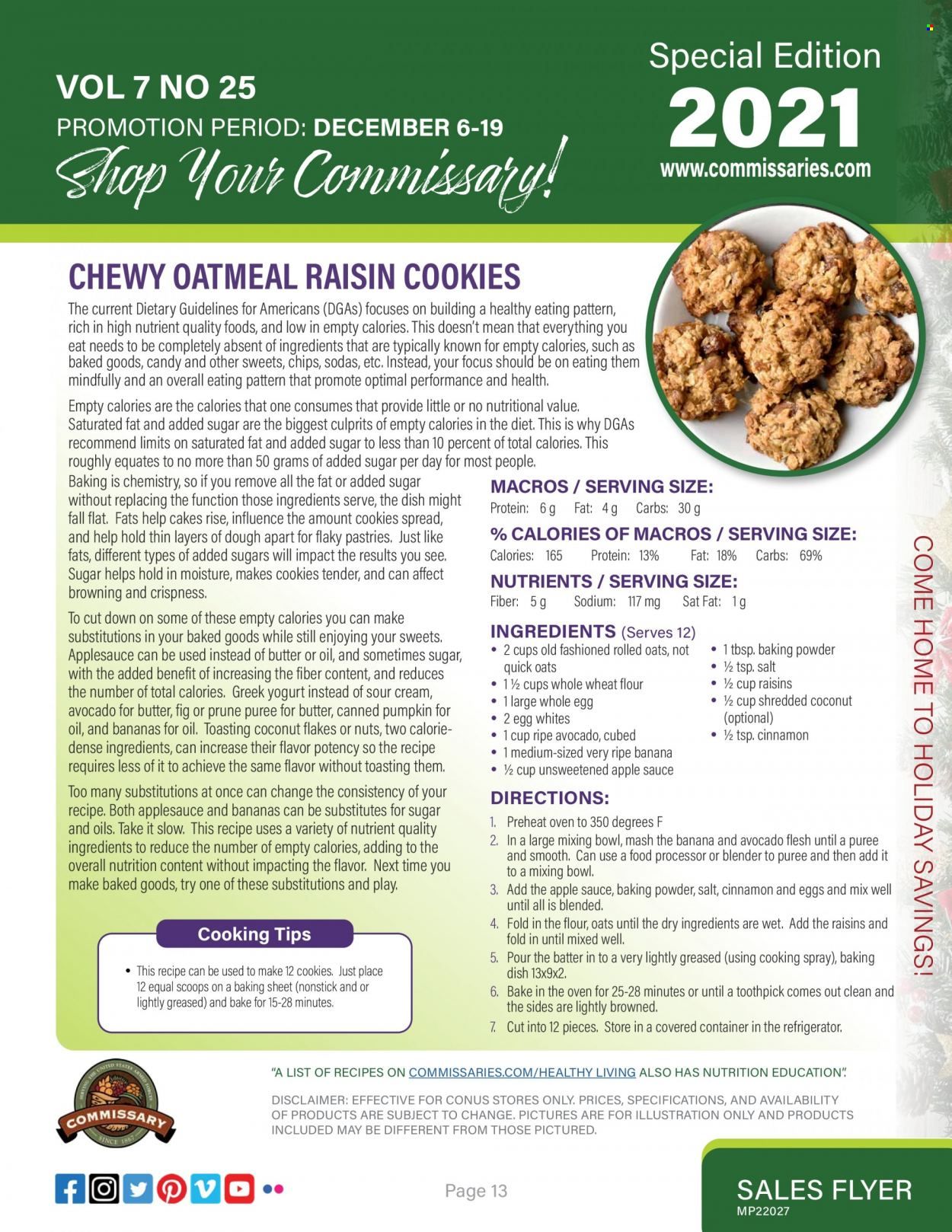 Commissary Weekly Ad Flyer December 8 to December 15