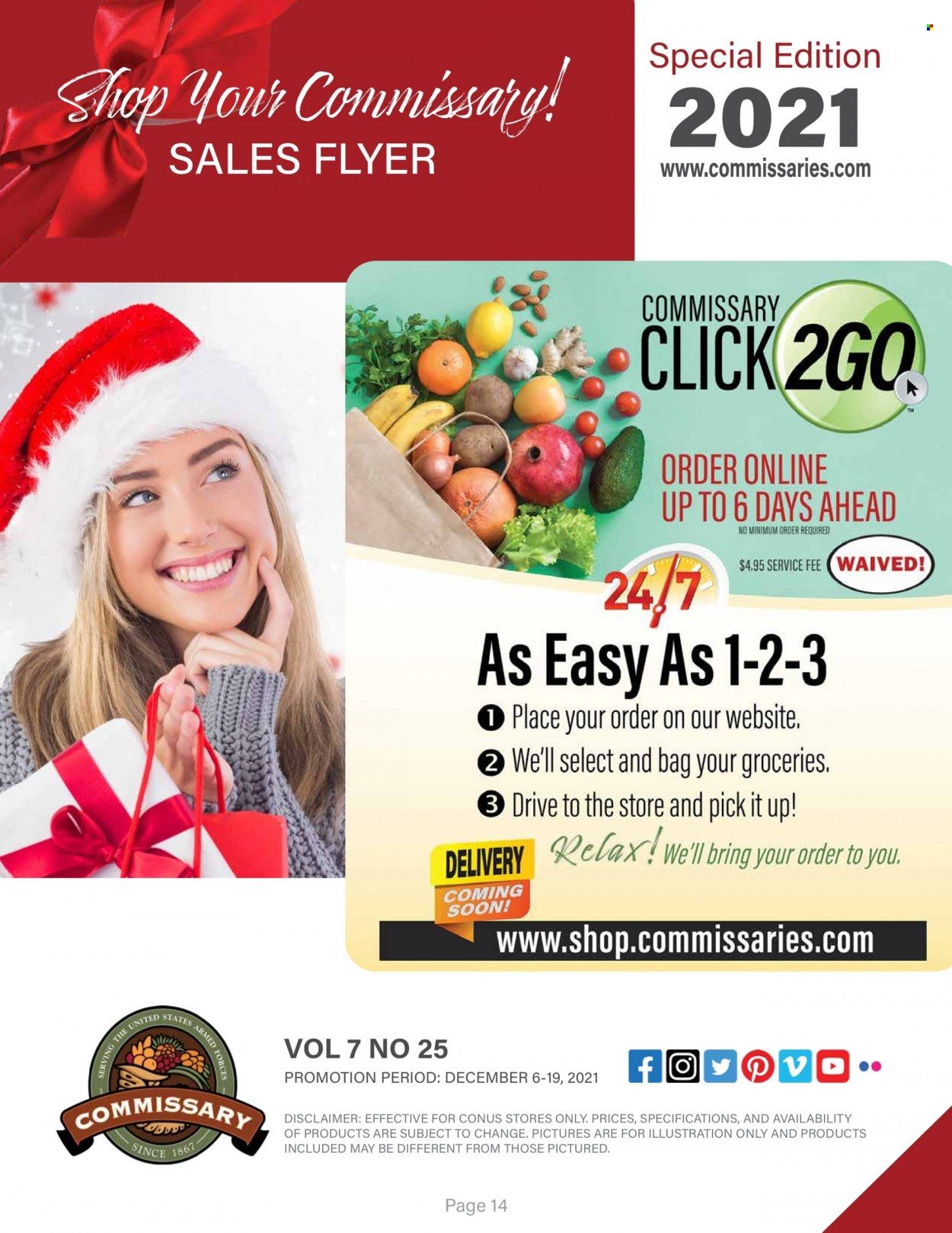 Commissary Weekly Ad Flyer December 8 to December 15