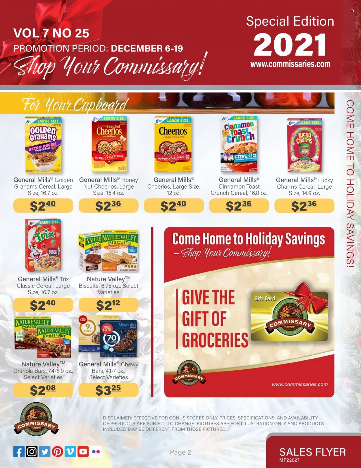 Commissary Weekly Ad Flyer December 8 to December 15