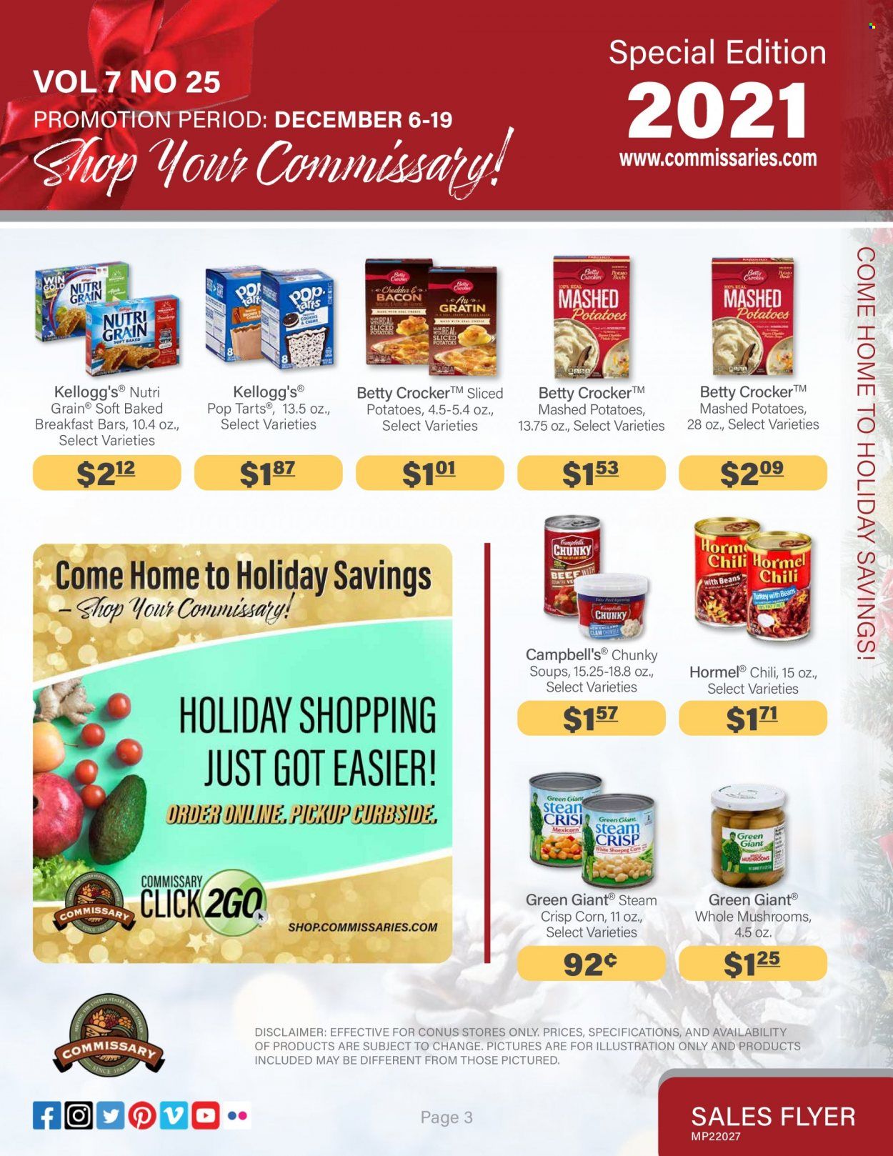 Commissary Weekly Ad Flyer December 8 to December 15