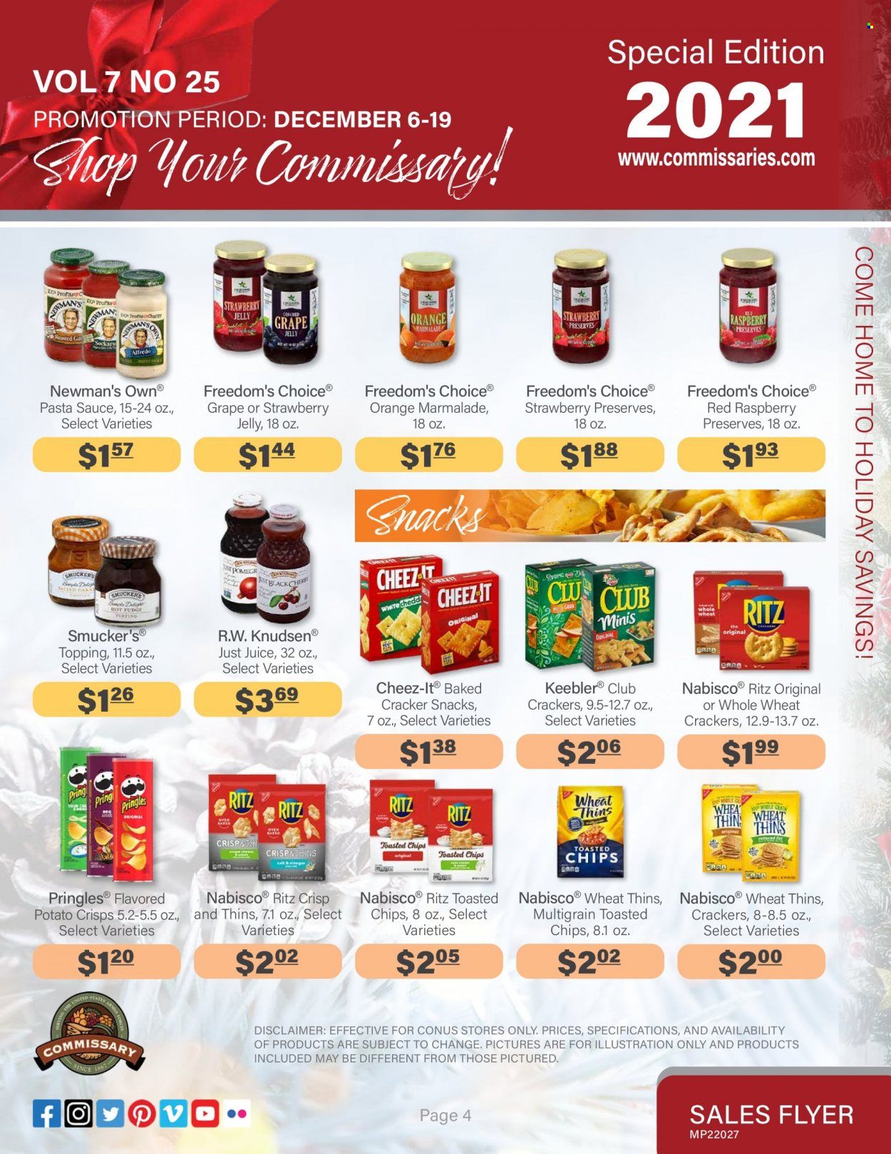 Commissary Weekly Ad Flyer December 8 to December 15