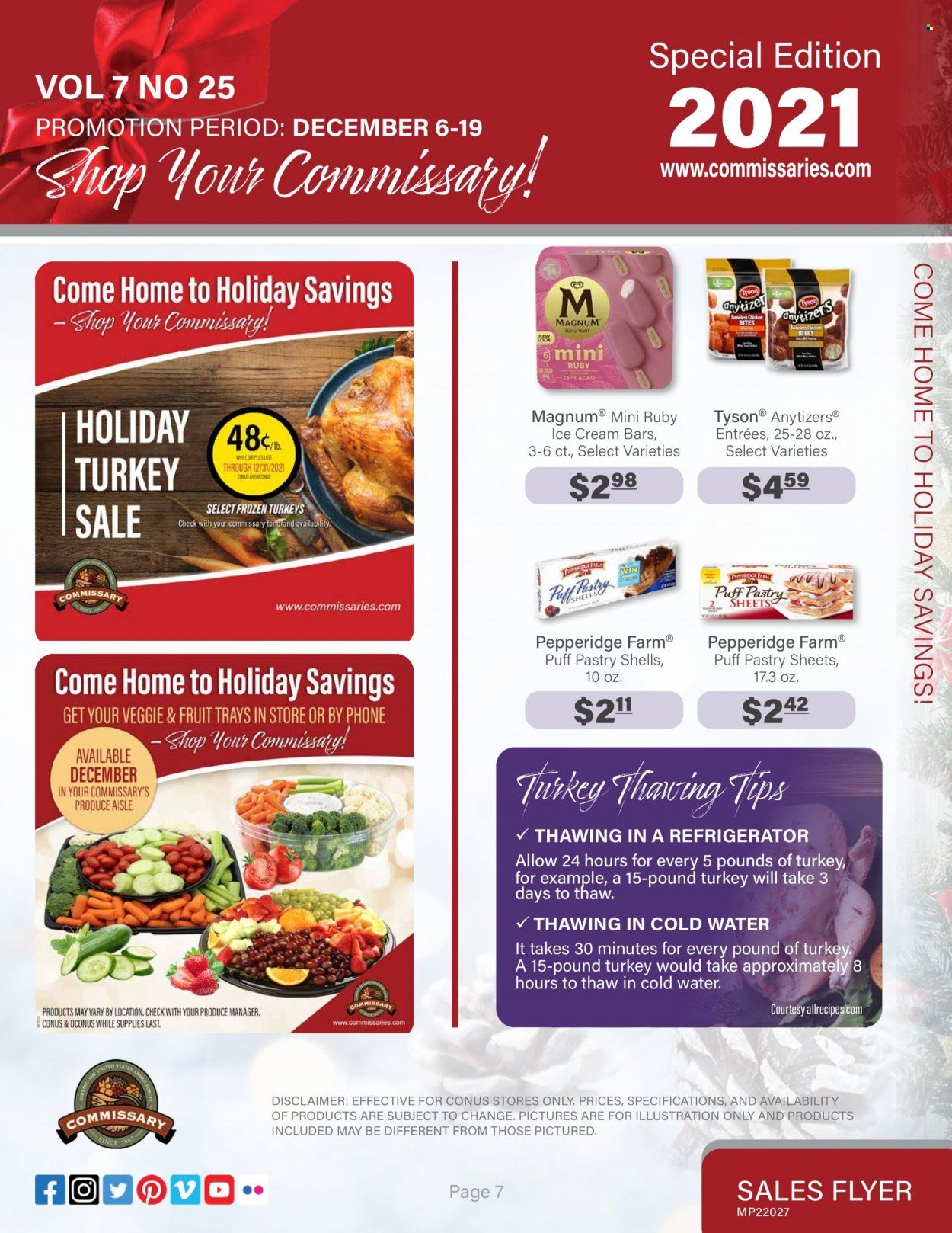 Commissary Weekly Ad Flyer December 8 to December 15
