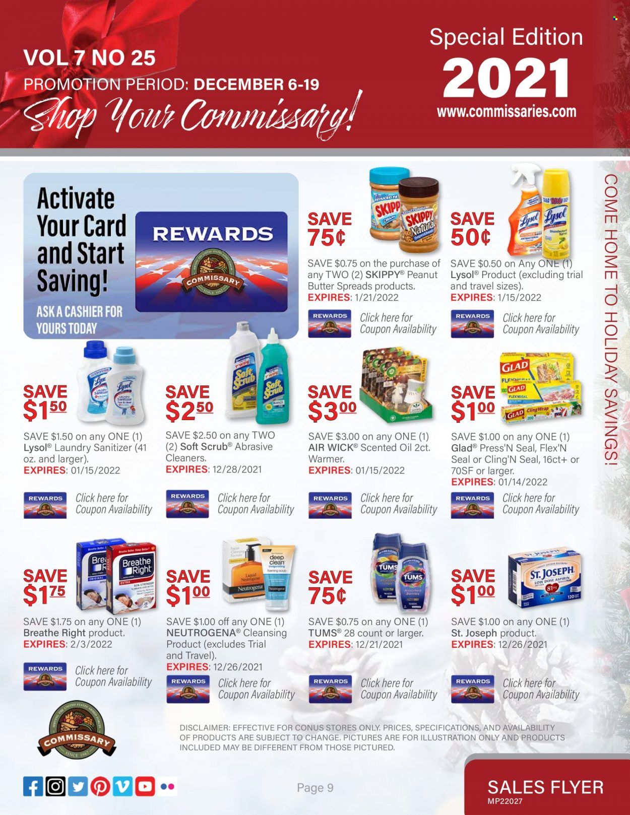 Commissary Weekly Ad Flyer December 8 to December 15