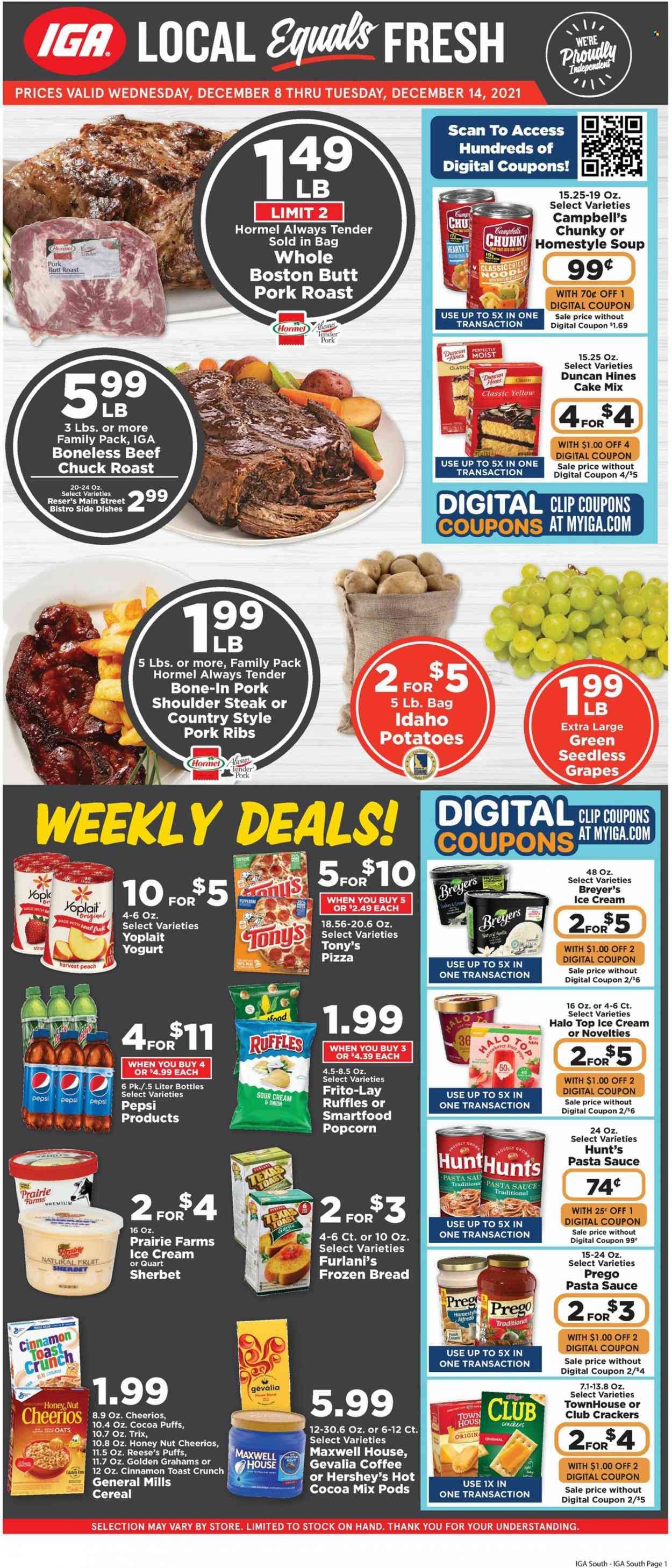 IGA Weekly Ad Flyer December 8 to December 15