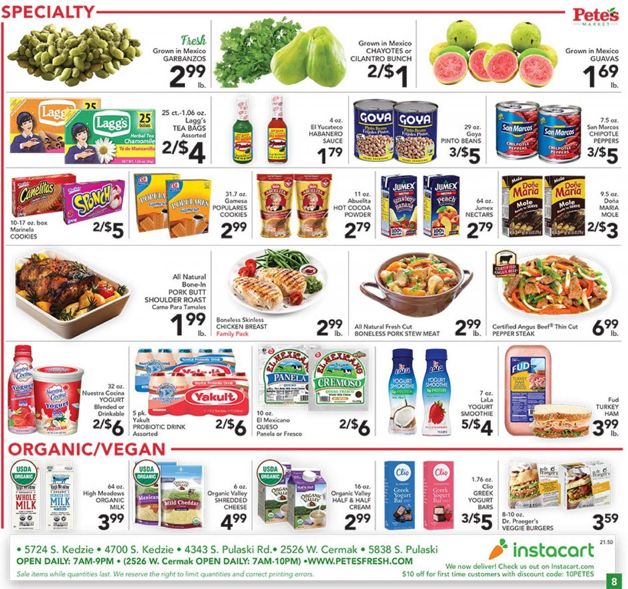 Pete's Fresh Market (IL) Weekly Ad Flyer December 8 to December 15