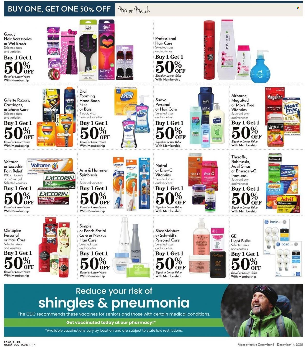 Pavilions (CA) Weekly Ad Flyer December 8 to December 15