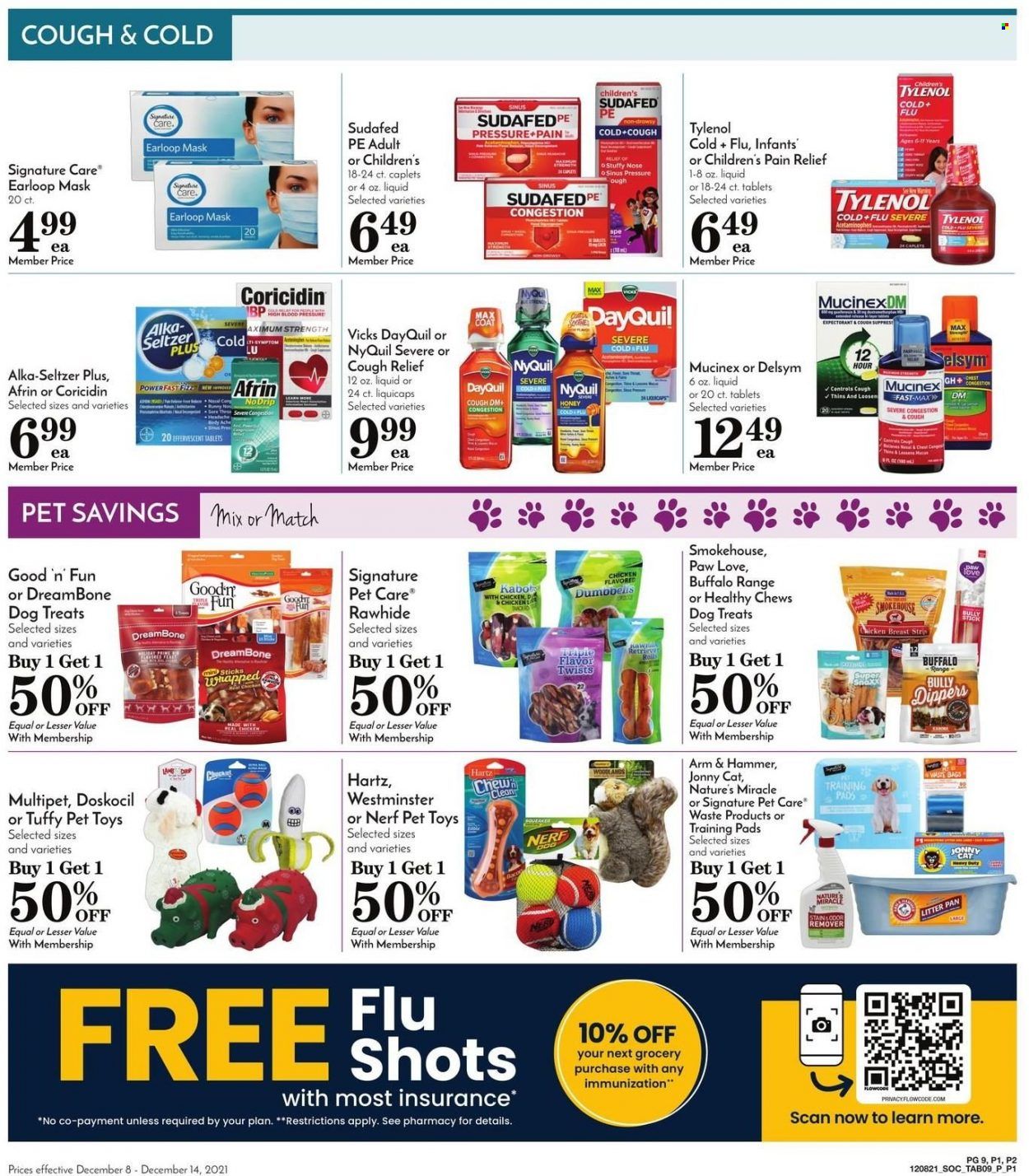 Pavilions (CA) Weekly Ad Flyer December 8 to December 15
