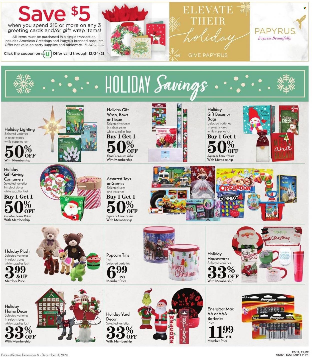 Pavilions (CA) Weekly Ad Flyer December 8 to December 15