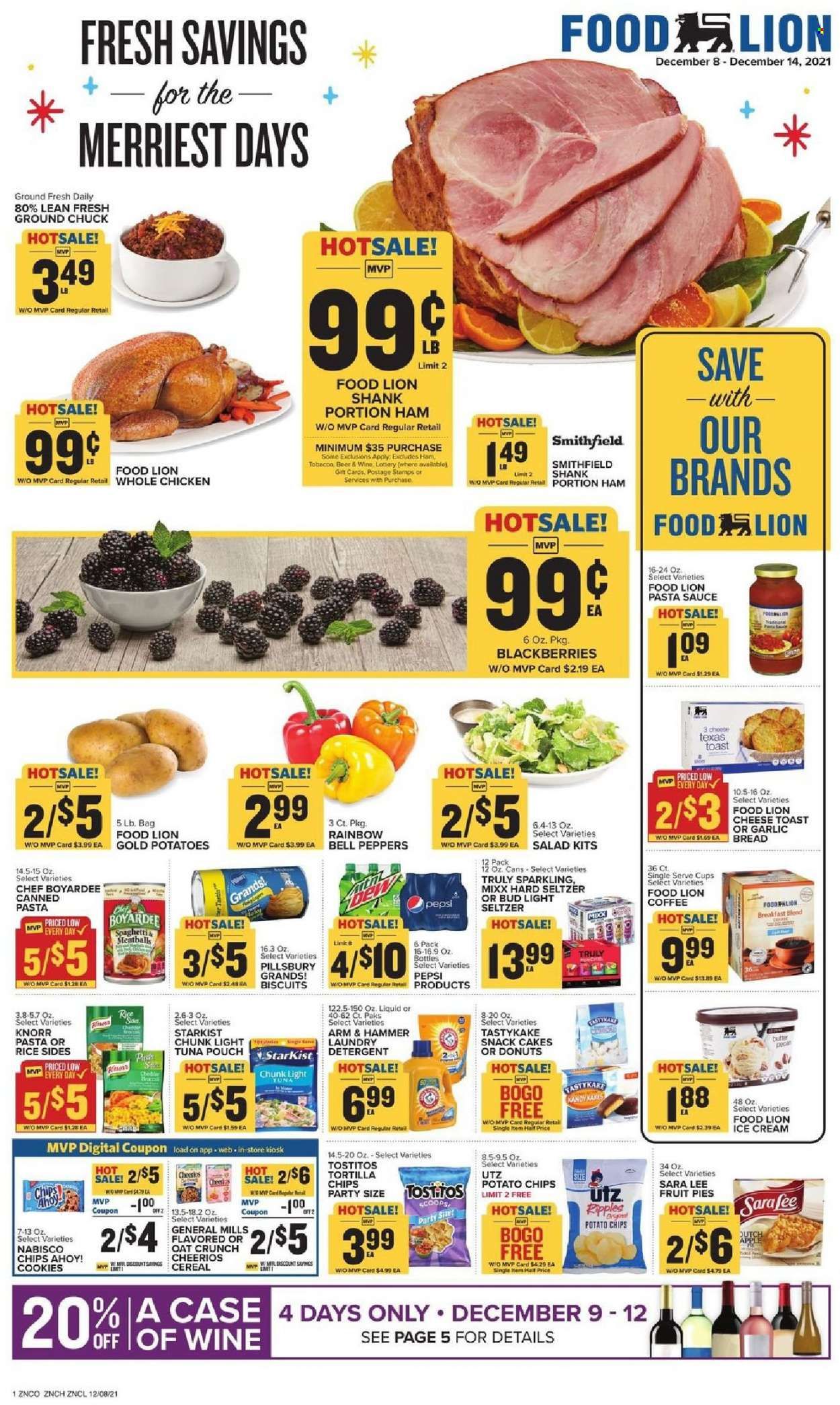 Food Lion (NC) Weekly Ad Flyer December 8 to December 15