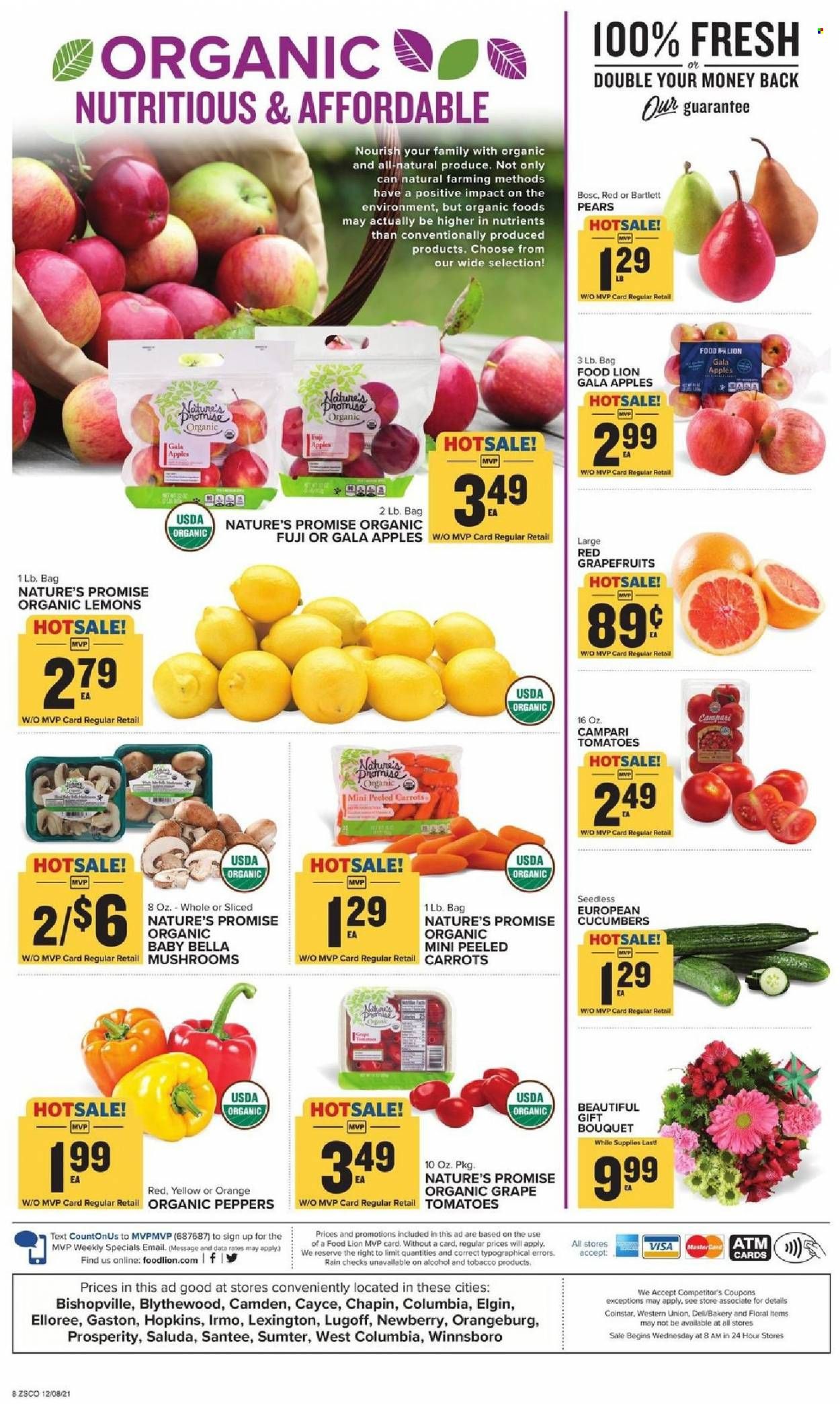 Food Lion (SC) Weekly Ad Flyer December 8 to December 15