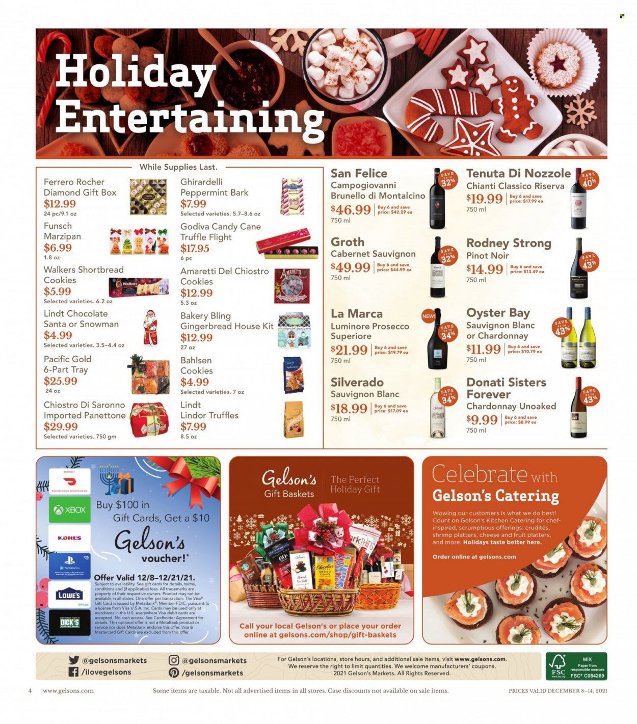 Gelson's (CA) Weekly Ad Flyer December 8 to December 15