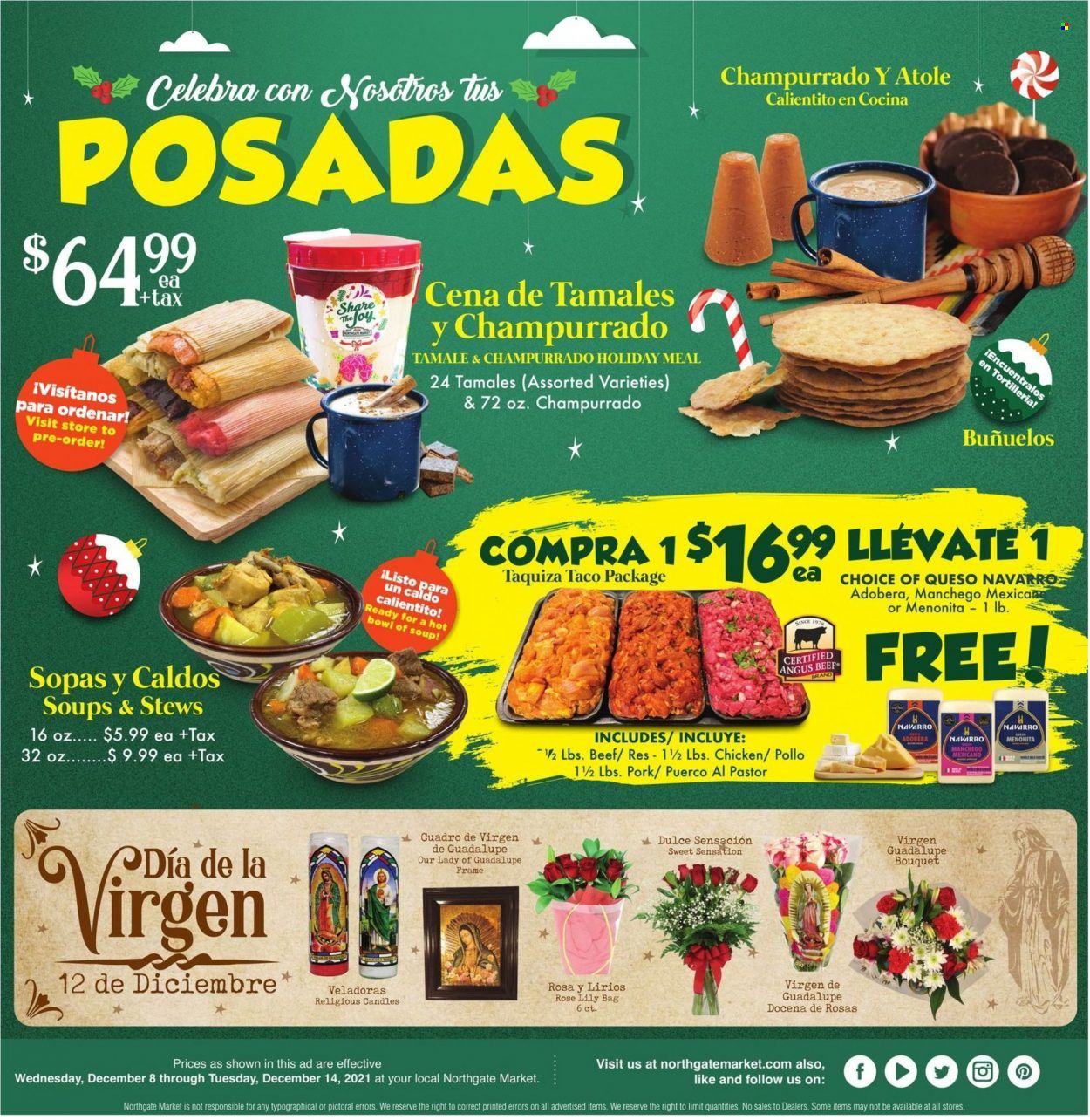 Northgate Market (CA) Weekly Ad Flyer December 8 to December 15
