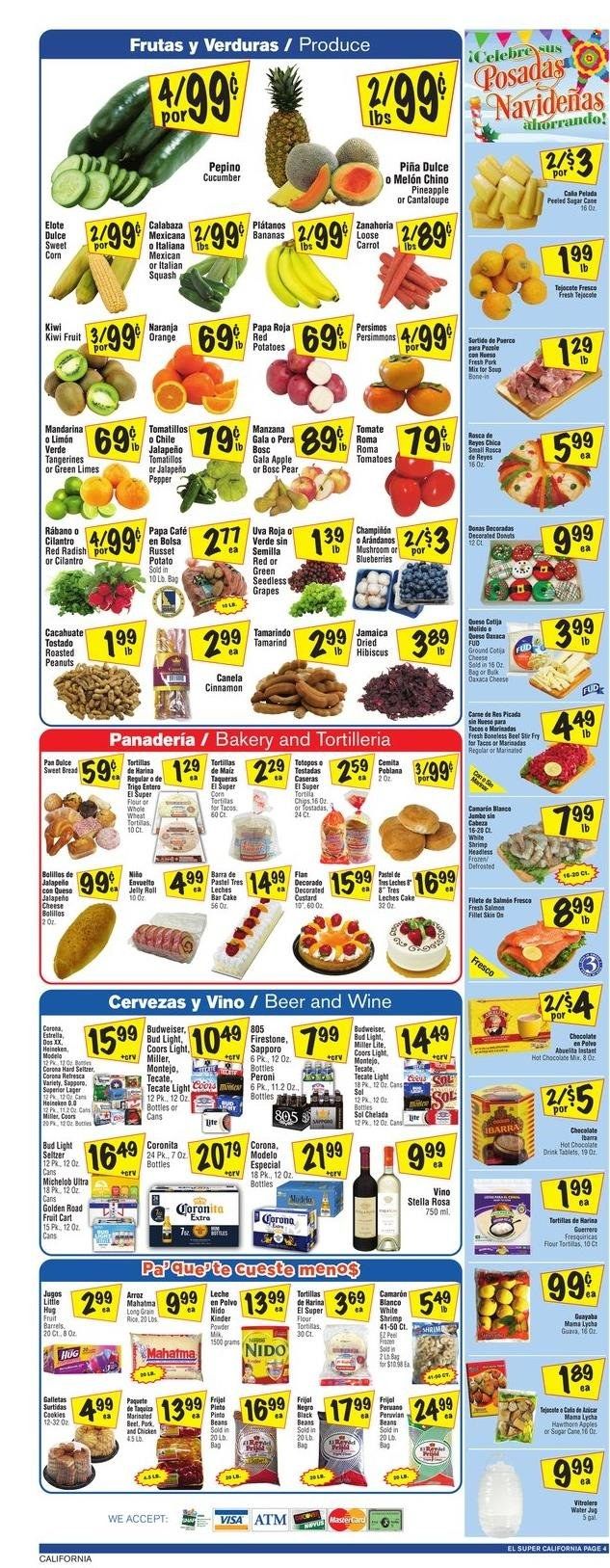 El Super (CA, NM, NV, TX) Weekly Ad Flyer December 8 to December 15