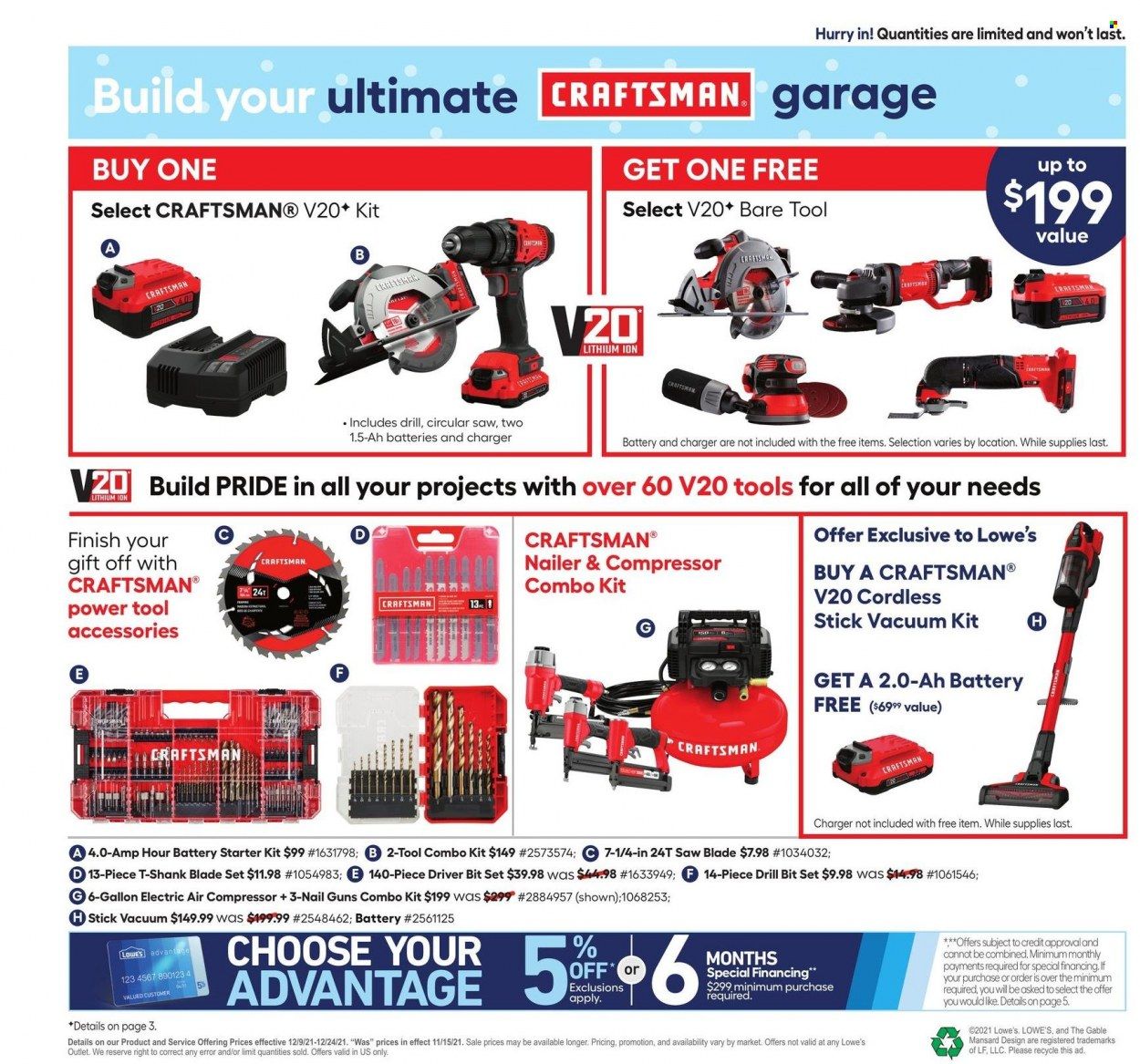 Lowe's Weekly Ad Flyer December 8 to December 15