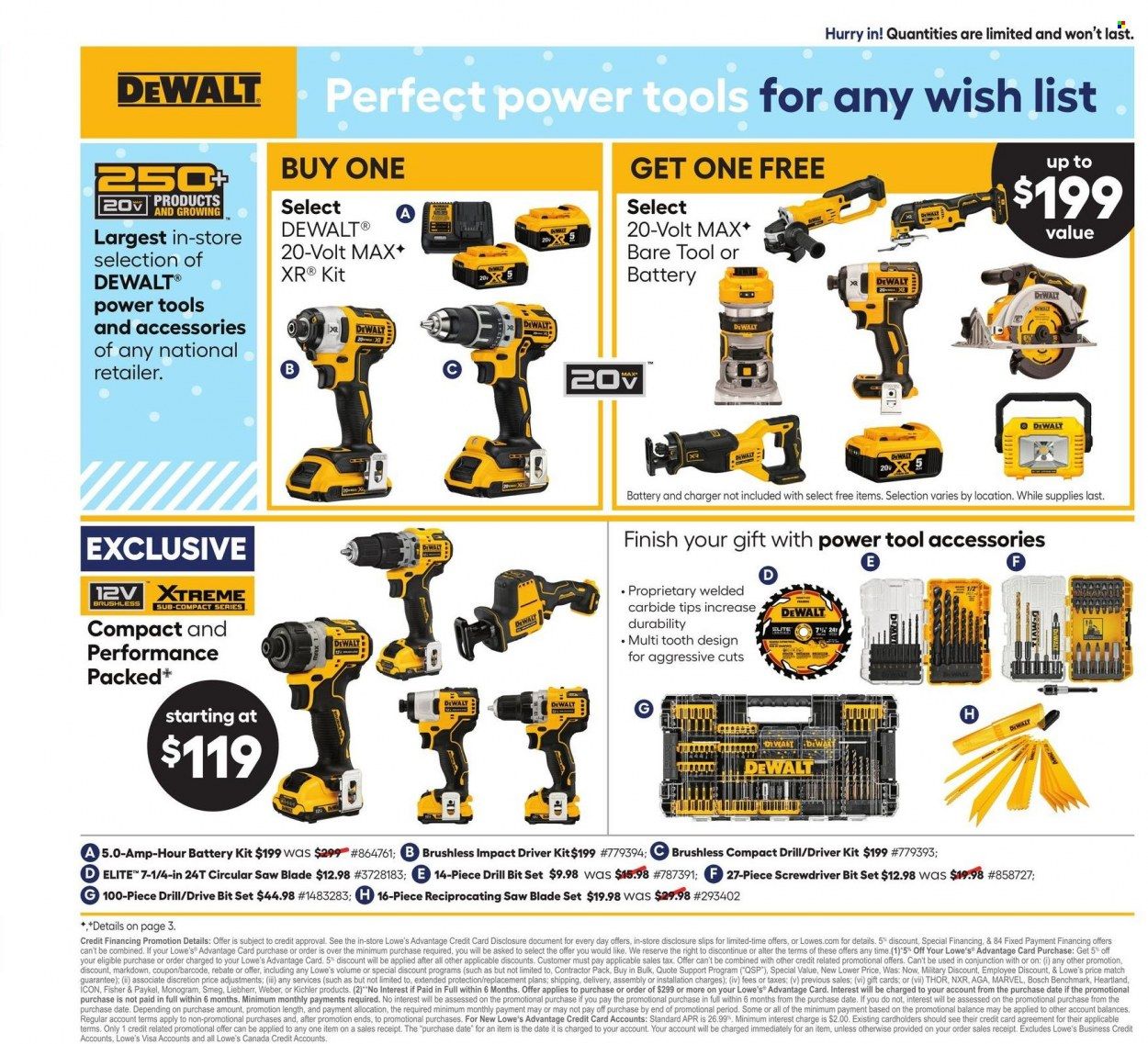 Lowe's Weekly Ad Flyer December 8 to December 15