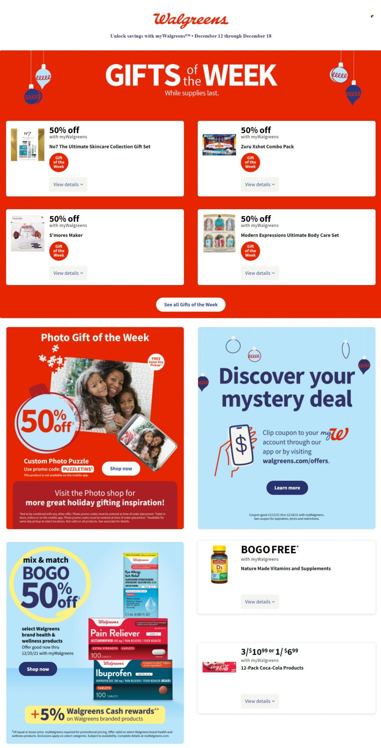 Walgreens Weekly Ad Flyer December 8 to December 15