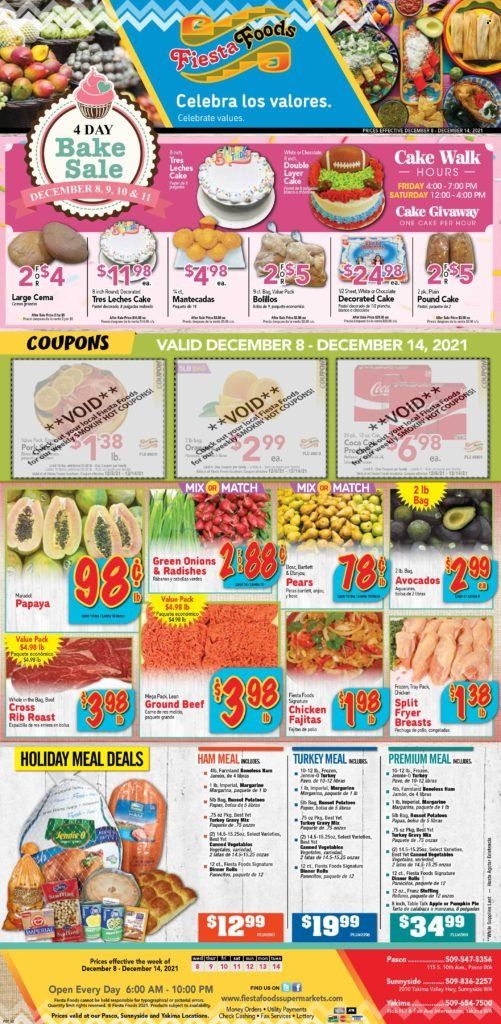 Fiesta Foods SuperMarkets (WA) Weekly Ad Flyer December 8 to December 15