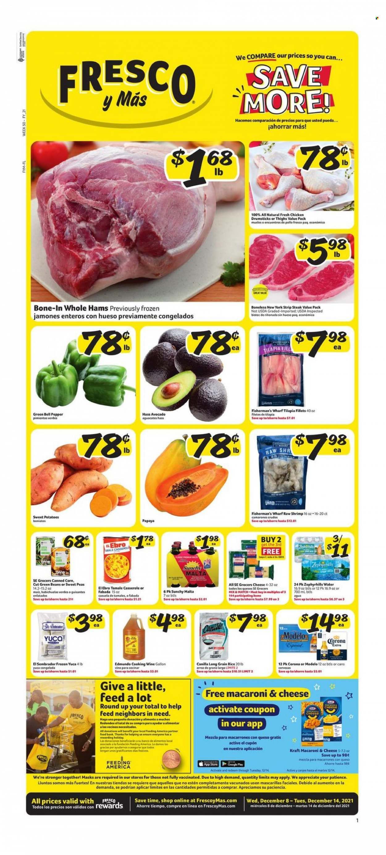 Fresco y Más (FL) Weekly Ad Flyer December 8 to December 15