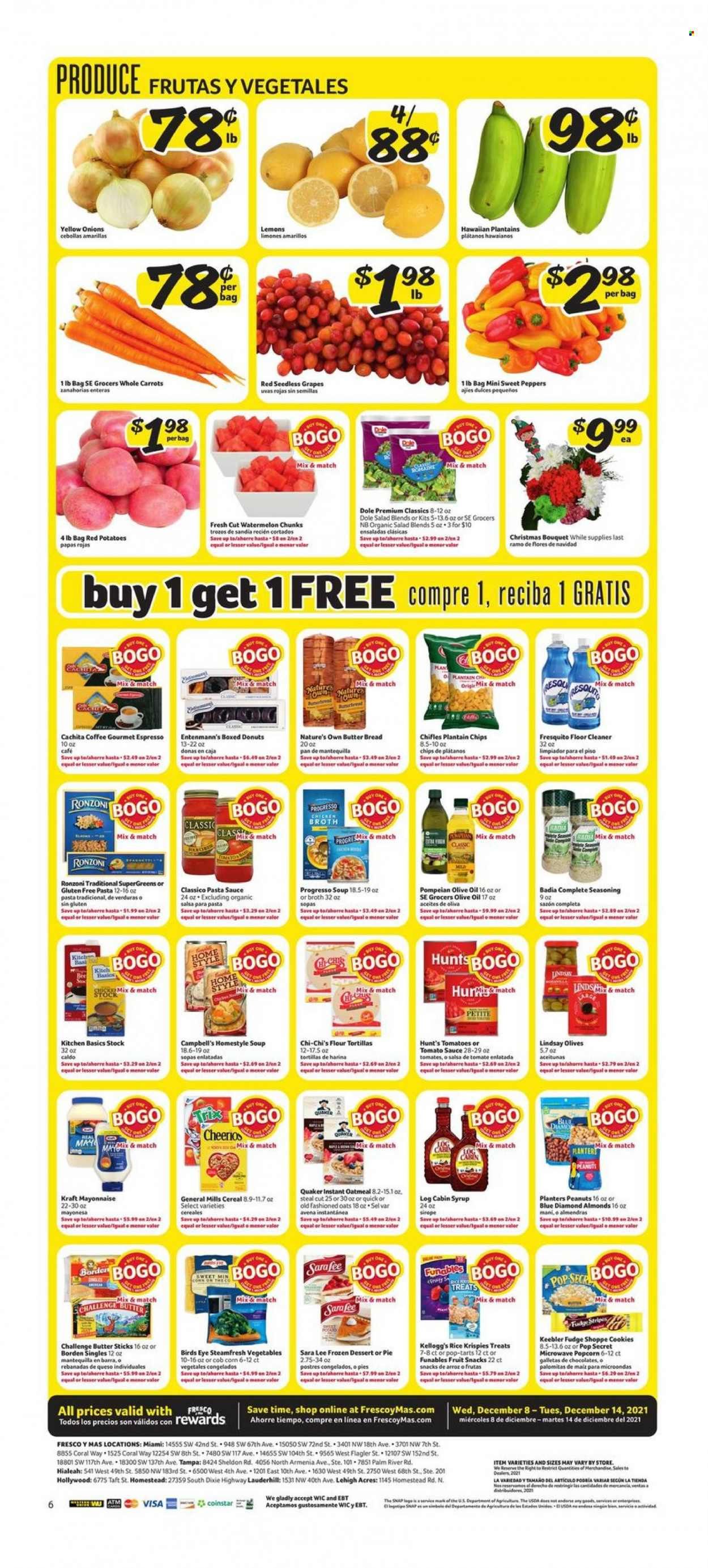 Fresco y Más (FL) Weekly Ad Flyer December 8 to December 15