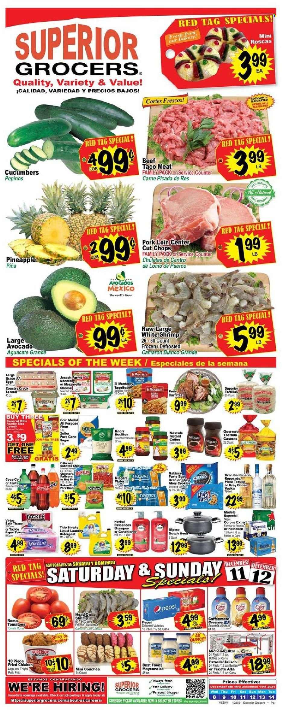 Superior Grocers (CA) Weekly Ad Flyer December 8 to December 15