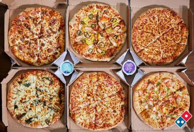 From 4-9 PM Score 49% Off Domino’s Menu Price Pizza Online Using Carside Delivery for a Limited Time